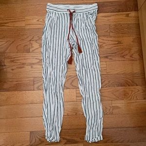 Zara strip joggers
